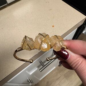 Citrine bangle
